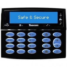 Texecom GCE-0006 LCDLP-W Premier Elite, Ricochet Wireless LCD Keypad, Black